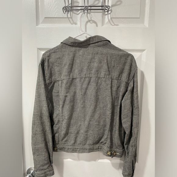 Talbots women’s petite, jacket size M tweed looking, linen blend, good condition - Picture 5 of 5